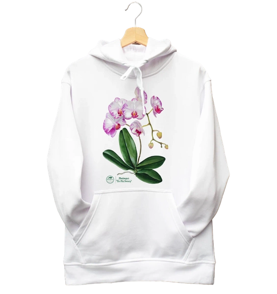 Storczyk falenopsis — bluza z kapturem